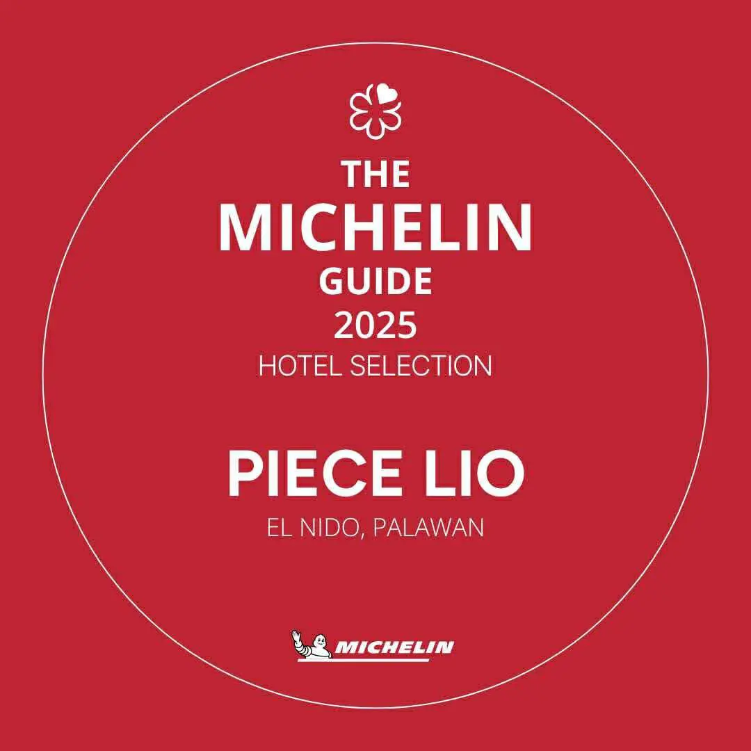 PIECE LIO의 2025 미쉐린 가이드 호텔 셀렉션 공식 표장